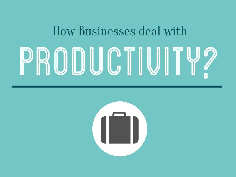 A picture about how ERP increase productivity