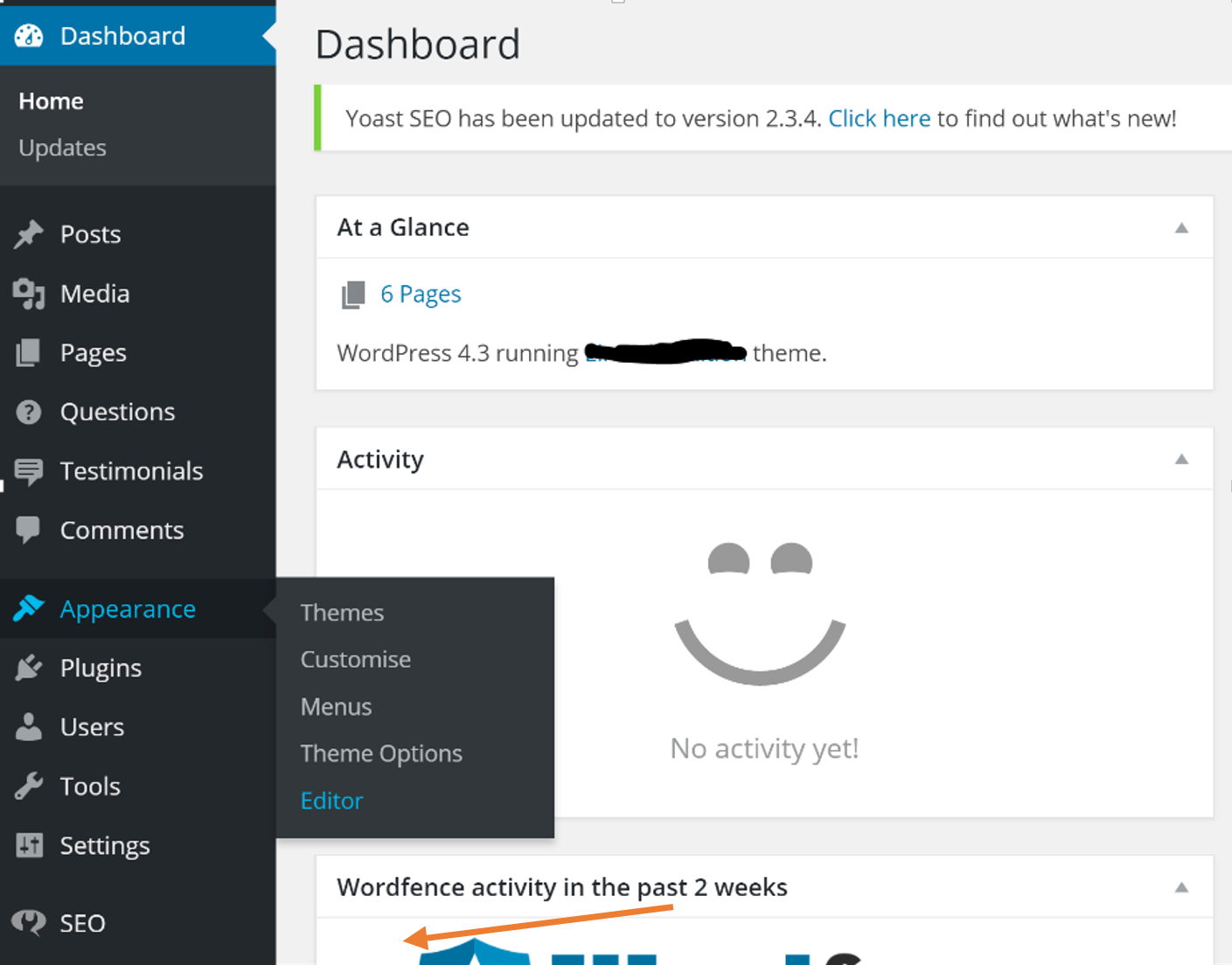 Integrate Google analytics