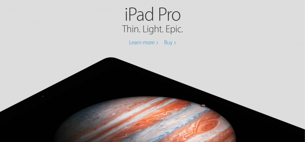 this is a pic of apple site