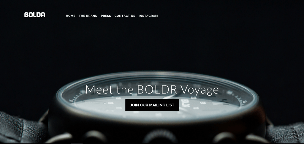 the boldr watches